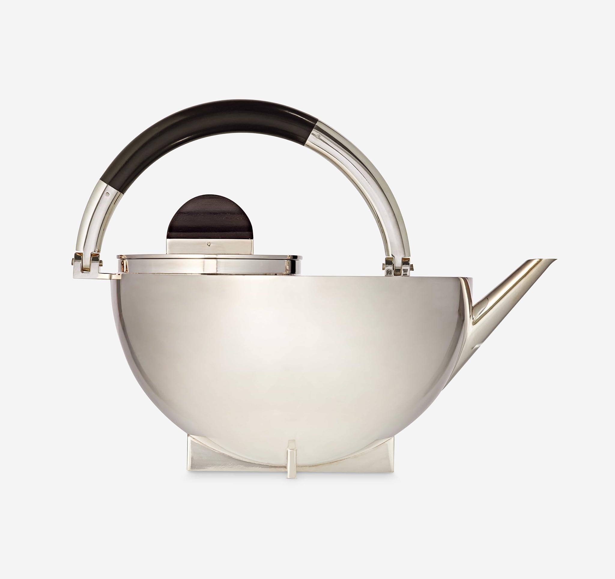 Bauhaus metal teapot by Marianne Brandt